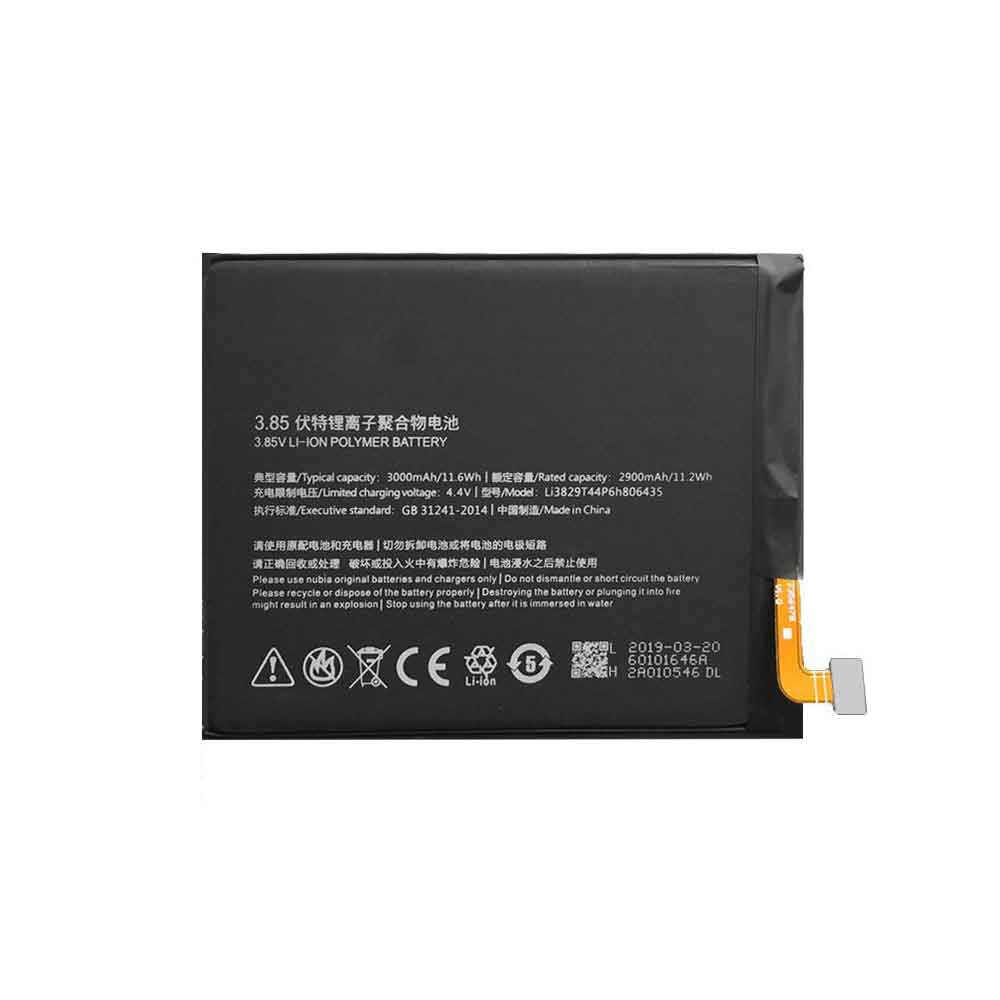 Batería para G719C-N939St-Blade-S6-Lux-Q7/zte-Li3829T44P6h806435